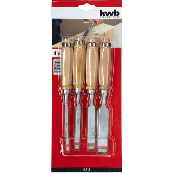 kwb 455400 Stämjärnsats, 4-delars