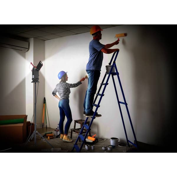 TOOLCRAFT Byggstrålkastare LED Stativlängd (max.): 1500 mm 40 W Naturvit TO-7843728
