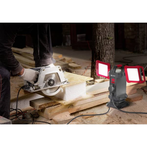 TOOLCRAFT Byggstrålkastare LED Stativlängd (max.): 1500 mm 40 W Naturvit TO-7843728