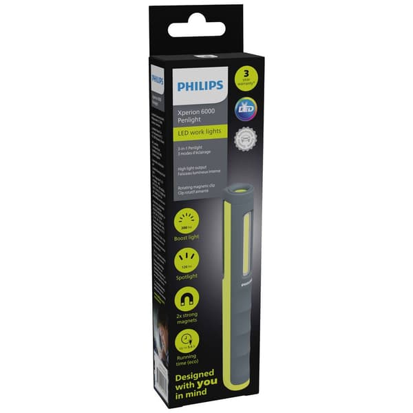 Philips Automotive X60PENX1 Xperion 6000 LED Pennlampa Uppladdningsbara batteri 200 lm
