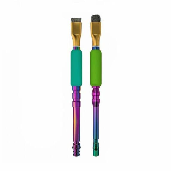 MiJing Pad Cleaning Sideburns Brush 2pcs/Box