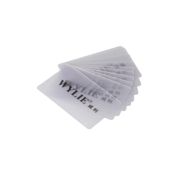 Plastkort Öppningverktyg/Bendverktyg för Mobilreparation(10-pack)