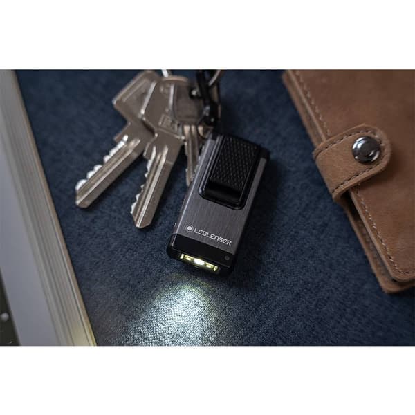 Ledlenser K4R LED Nyckelringslampa med USB-gränssnitt Uppladdningsbara batteri 120 lm 20 g