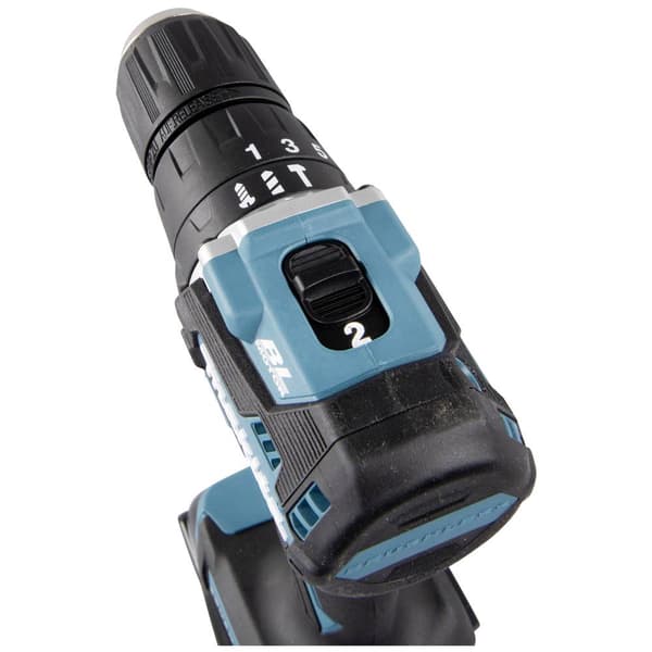 Makita DHP487RAJ -Slagborrmaskin batteri borstfri, inkl. 2x batterier, inkl. laddare, inkl. väska