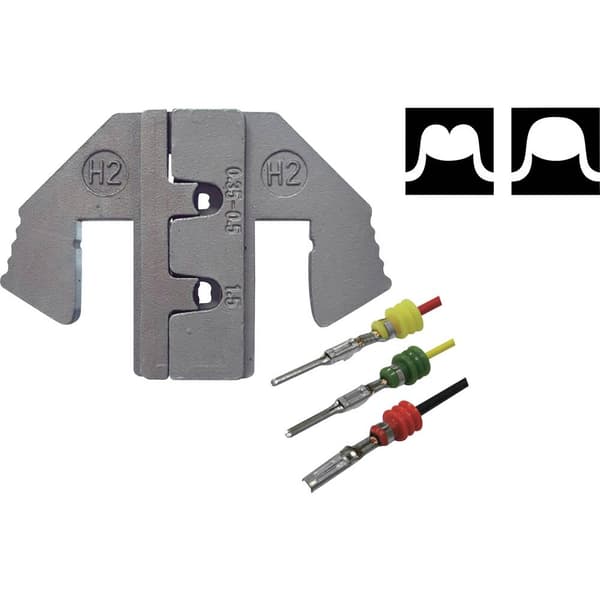 TOOLCRAFT PLE-0H2 Crimpstämpel AMP Superseal 1.5 0.35 till 1.5 mm² Passar märke TOOLCRAFT PZ-500