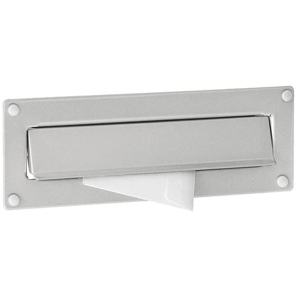 Burg Wächter 32480 PORTA 796 SI Brevsprække Aluminium, Stålplade Sølv