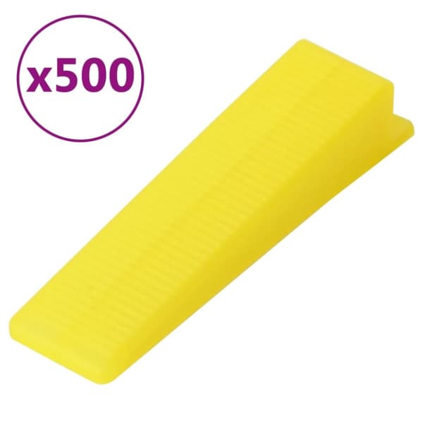 vidaXL nivelleringskiler til fliser 500 stk.