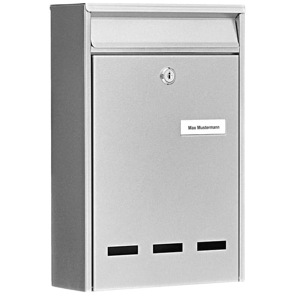 Burg Wächter 61020 POCKET 5871 SI Brevlåda Stål Silver Nyckel