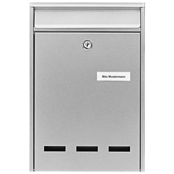 Burg Wächter 61020 POCKET 5871 SI Brevlåda Stål Silver Nyckel