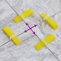 Miniatyrbilde 3 av 10: vidaXL Flisklipssystem 500 kiler 2500 klips 1 mm