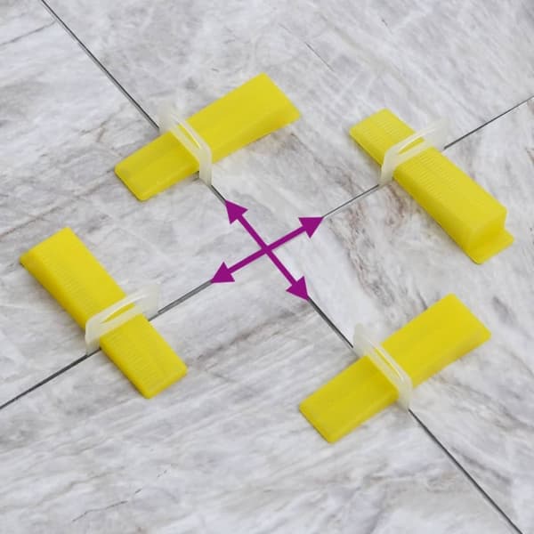 vidaXL Flisklipssystem 500 kiler 2500 klips 1 mm