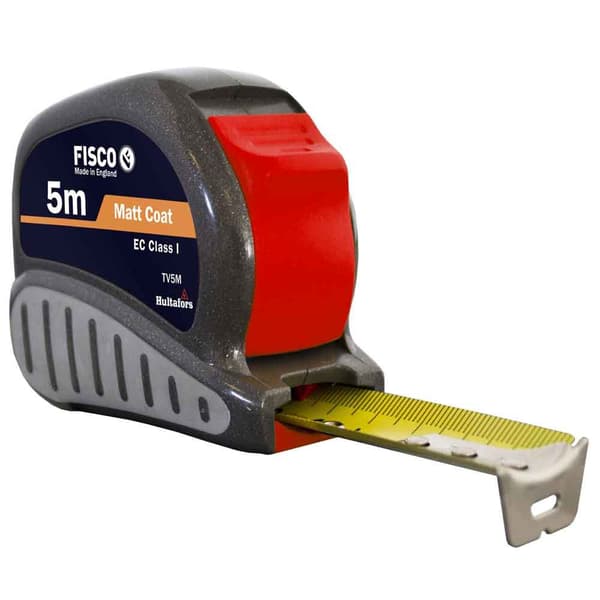 Fisco Klasse Målebånd I Sr Abs Tri-lok 5 M X 25 Mm Sort