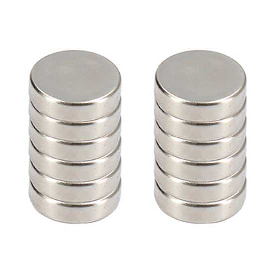 Ferrestock Neodym Magnet 18x5 Mm 10 Enheder Søvfarvet