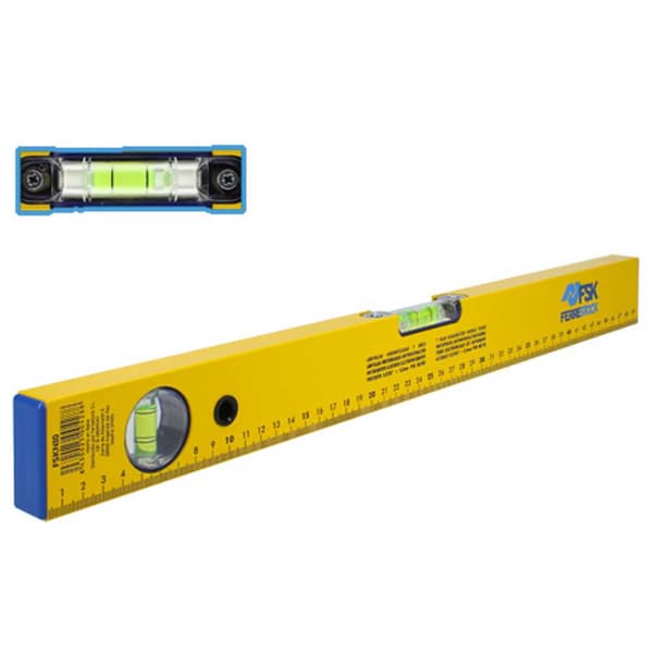 Ferrestock Magnetisk Niveau Fsknim080 80 Cm Gul