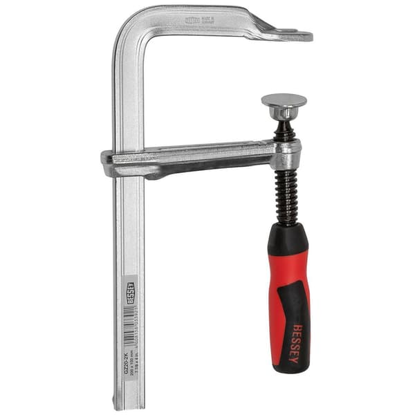 Bessey All-steel Screw Clamp Gz-2k 200/100 Søvfarvet