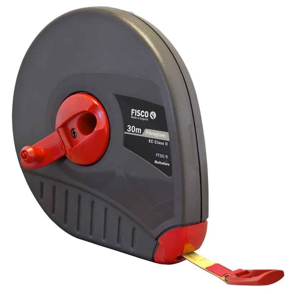 Fisco Målebånd Futura 20 M Sort