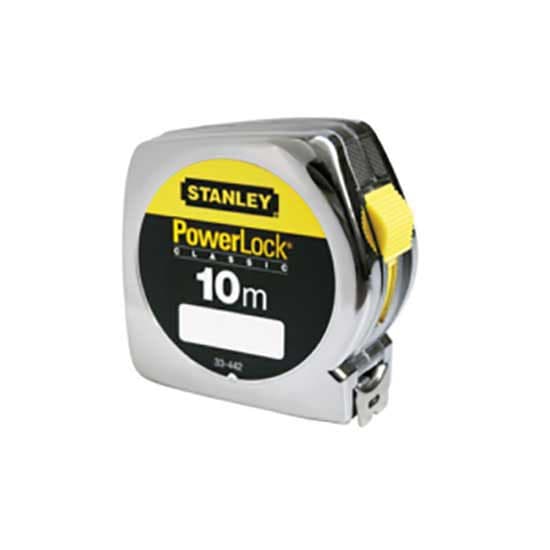 Stanley Målebånd Powerlock 10 M X 25 Mm Søvfarvet