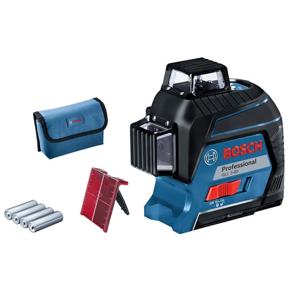Bosch Professional Gll 3-80 Blå,Svart