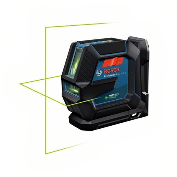 Bosch Professional Laser Niveau Linjer Gll 2-15 G Professional+lb 10 Søvfarvet
