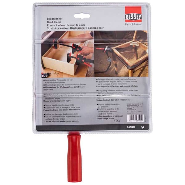Bessey Hihnankiristin Ban400 Hopeinen