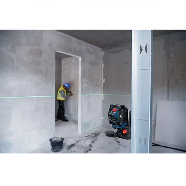 Bosch Professional Ammattilainen+rm Gcl 2-50 G 10+katto Tuki Laser Taso Linjat Hopeinen