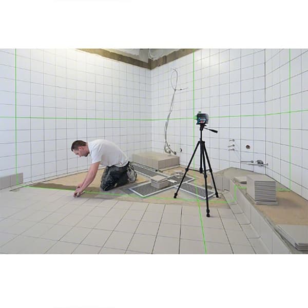 Bosch Professional Laser Niveau Linjer Gll 3-80 Cg Professional+bm 1 Søvfarvet