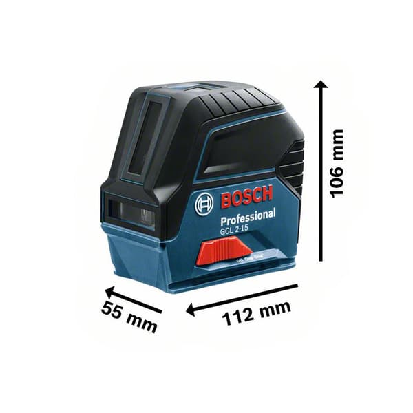 Bosch Professional Laser Niveau Gcl 2-50 Søvfarvet
