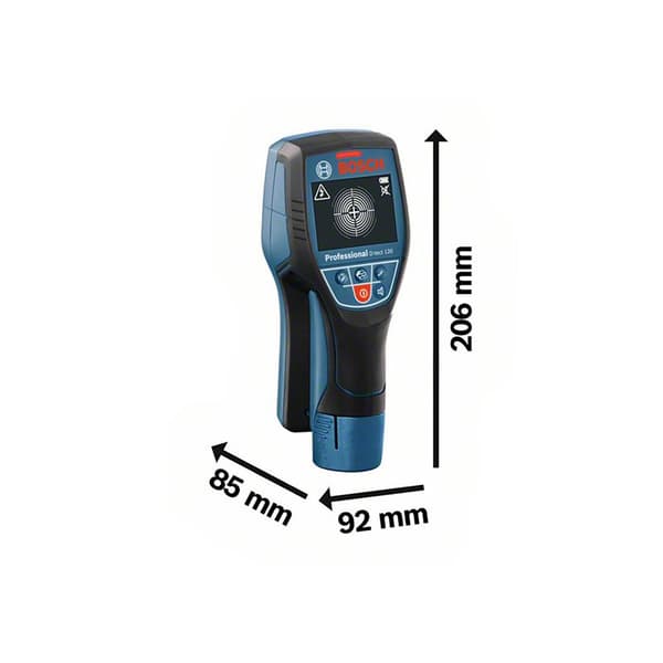 Bosch Professional Ilmaisimen Rakenteet D-tect 120 Hopeinen