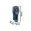 Pikkukuva 3 / 3: Bosch Professional Ilmaisimen Rakenteet D-tect 120 Hopeinen