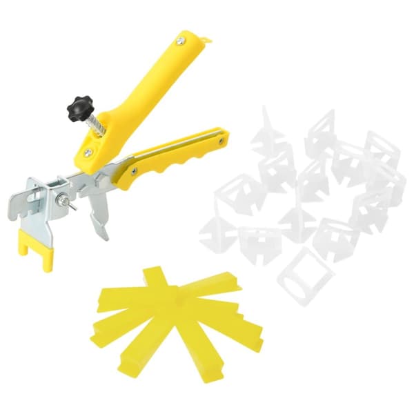 nivelleringssystem til fliser 500 kiler 2500 klips 1,5 mm