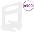 Miniatyrbillede 4 af 10: nivelleringssystem 250 kiler 500 klips 1,5 mm