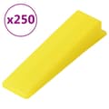 Miniatyrbillede 6 af 10: nivelleringssystem 250 kiler 500 klips 1,5 mm