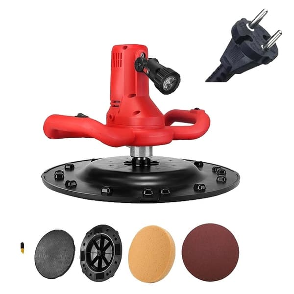 Elektrisk Cementpolerare, 1700W Effekt, Lera Mixer Bar, 220V EU-kontakt