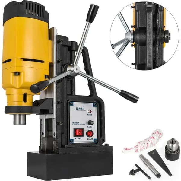 Magnetisk borrpress, 980W effekt, elektrisk bänkborrning, MD40-11PCS