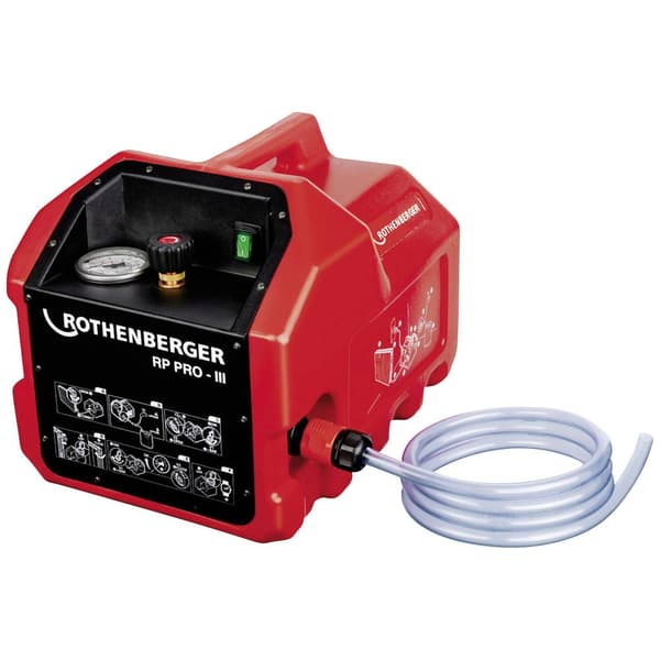 Rothenberger Provpump för vattenledning, RP Pro III, elektrisk 61185