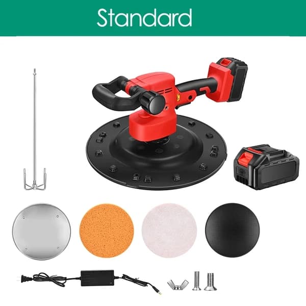 Elektrisk Væg Slibemaskine, Li-ion Batteri, Automatisk Blander, Standard, EU