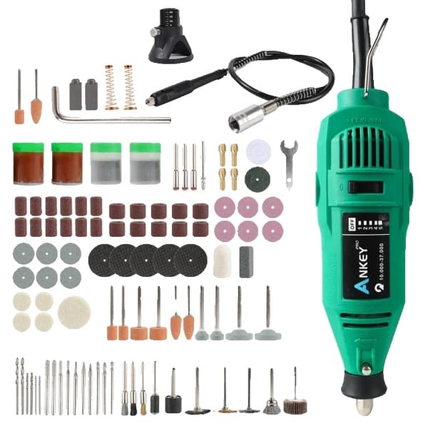 Elektrisk gravør, 180W strøm, batteridrevet, AKAP037