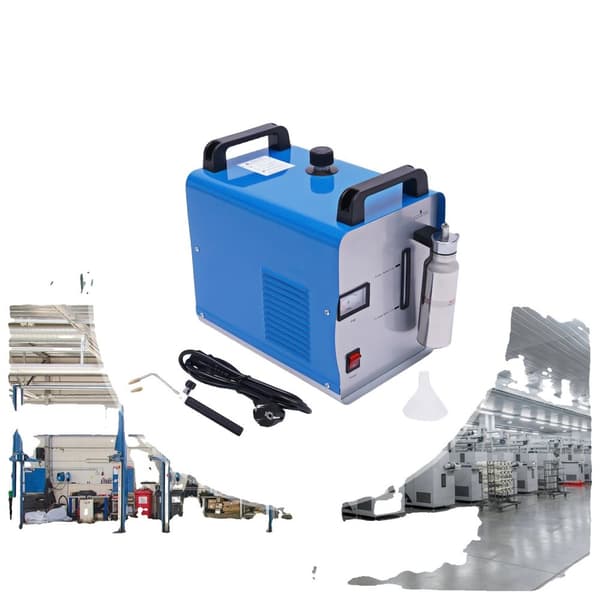 Oxygen-Hydrogen Generator, Flamme Polering, Vand Svejsning, Blå