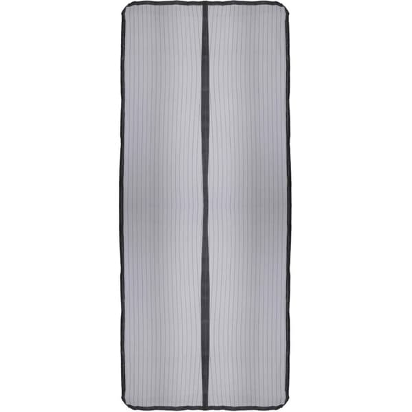 Myggenet Progarden 2 Dele Døre Glasfiber Sort - Effektivt insektnet til døre, 50 x 220 cm, sort farve. Beskyttelse mod myg og insekter.