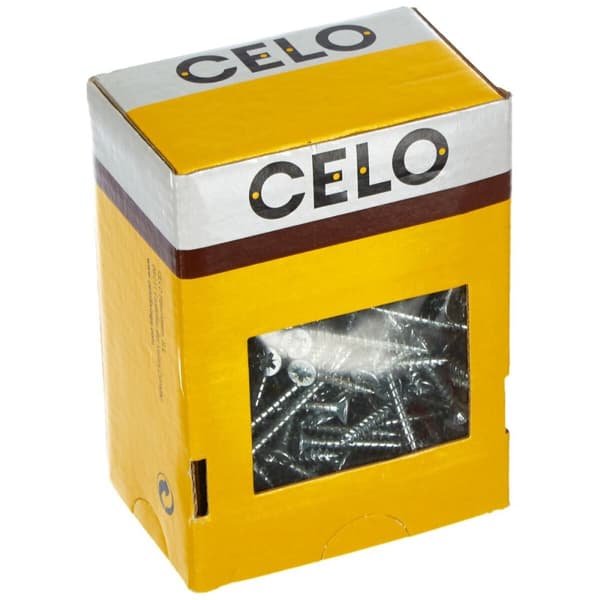 CELO VLOX 40 mm Galvaniserede Skruer (200 stk) - Høj kvalitet skruer til dine projekter. Nemme at bruge og holdbare.