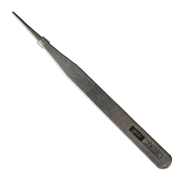 Anti-magnetisk Rak Tweezer / Pincett i Stål – TS-10