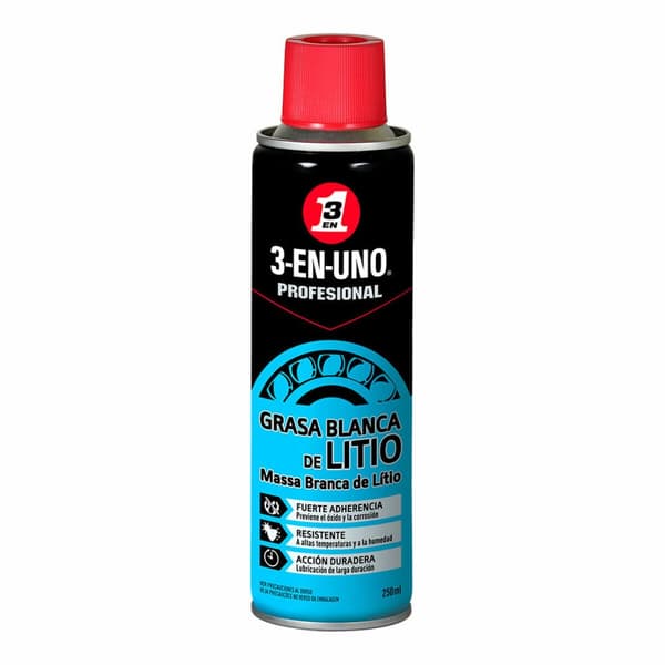 Lithiumfedt 3-i-1 250 ml - Alt-i-en smøremiddel til problemfri ydeevne.