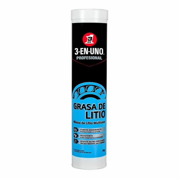 Lithiumfedt 3-En-Uno 34223/37 - Alsidigt smørefedt til forskellige formål.