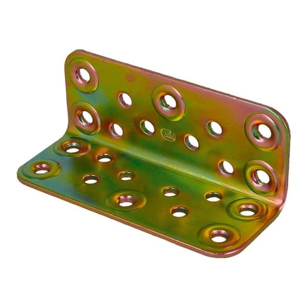 Ställ fyrkantigt AMIG 304-12142 Bikromaterad Gyllene Stål 10 x 10 cm
