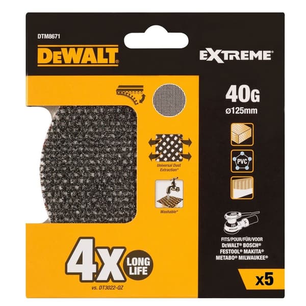 Dewalt DTM8671-QZ 125 mm Monitoimiterä - Korkealaatuinen terä eri käyttötarkoituksiin. Sopii 125 mm sahoihin.