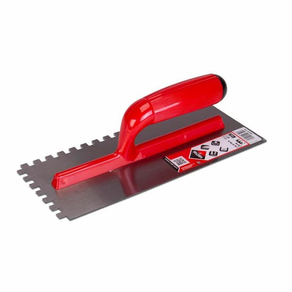 Tandad spackel Rubi Stål 28 x 14 cm - Lättanvänd och hållbar spackel av stål för reparationer och renoveringar. Idealisk storlek 28 cm.