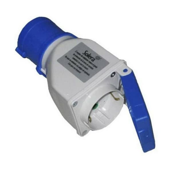Adapter Solera 904012 Med lock CETAC Schuko Blå Grå 16 A CDON Adapter Solera 904012 Med lock CETAC Schuko Blå Grå 16 A CDON