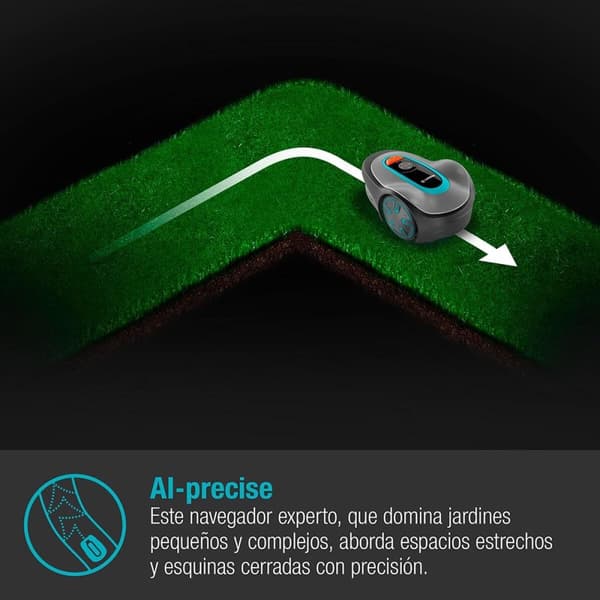Robotgräsklippare Gardena Smart Sileno 15201-34 för 250 m² - Effektiv och smart lösning för din trädgård.
