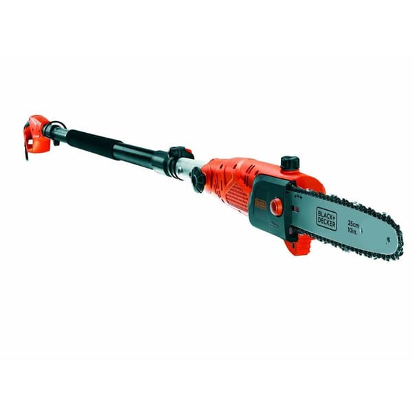 Elektrisk motorsåg Black & Decker PS7525 Skaft för utdragbar stång - Kraftfull motorsåg med justerbart skaft för enkel användning.