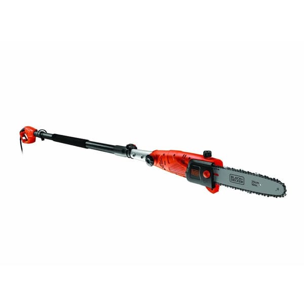Elektrisk motorsåg Black & Decker PS7525 Skaft för utdragbar stång - Kraftfull motorsåg med justerbart skaft för enkel användning.